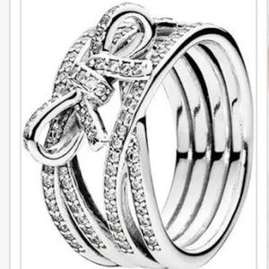 Pandora bow ring size 7